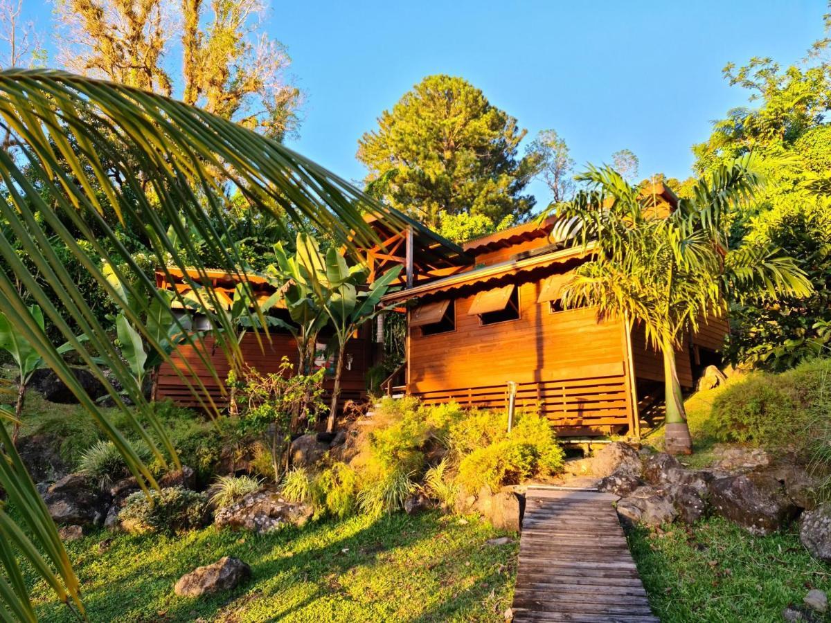 Les Bananes Vertes Ecolodges Saint-Claude Ngoại thất bức ảnh
