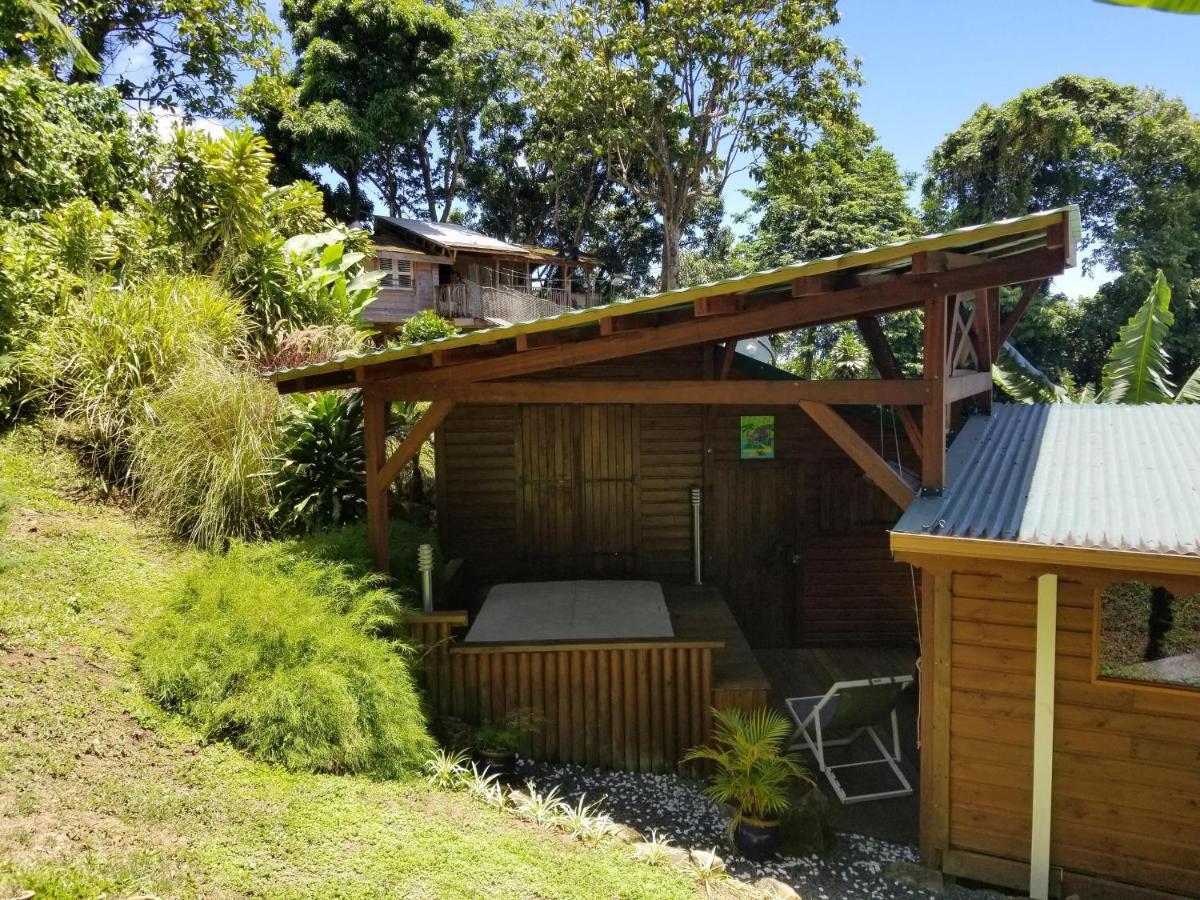 Les Bananes Vertes Ecolodges Saint-Claude Ngoại thất bức ảnh