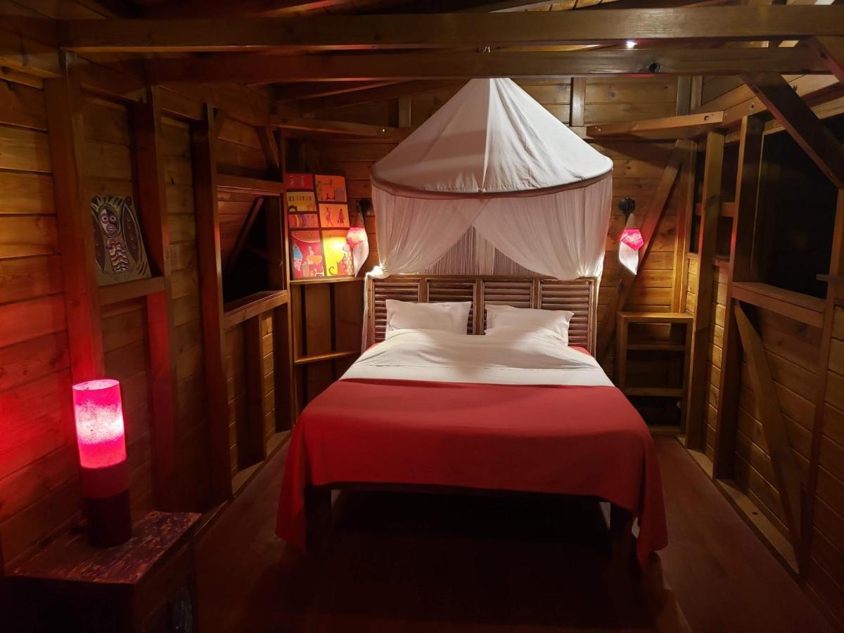 Les Bananes Vertes Ecolodges Saint-Claude Ngoại thất bức ảnh