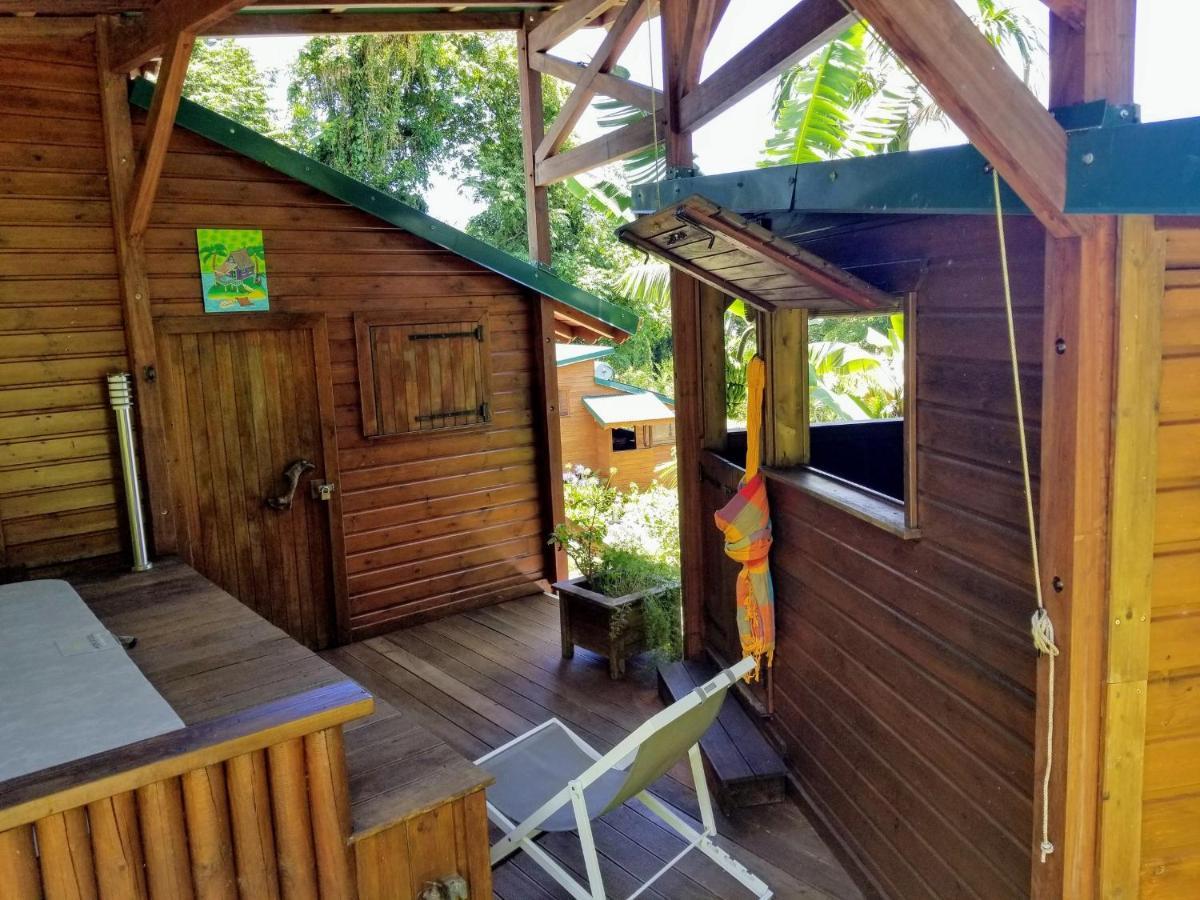 Les Bananes Vertes Ecolodges Saint-Claude Ngoại thất bức ảnh