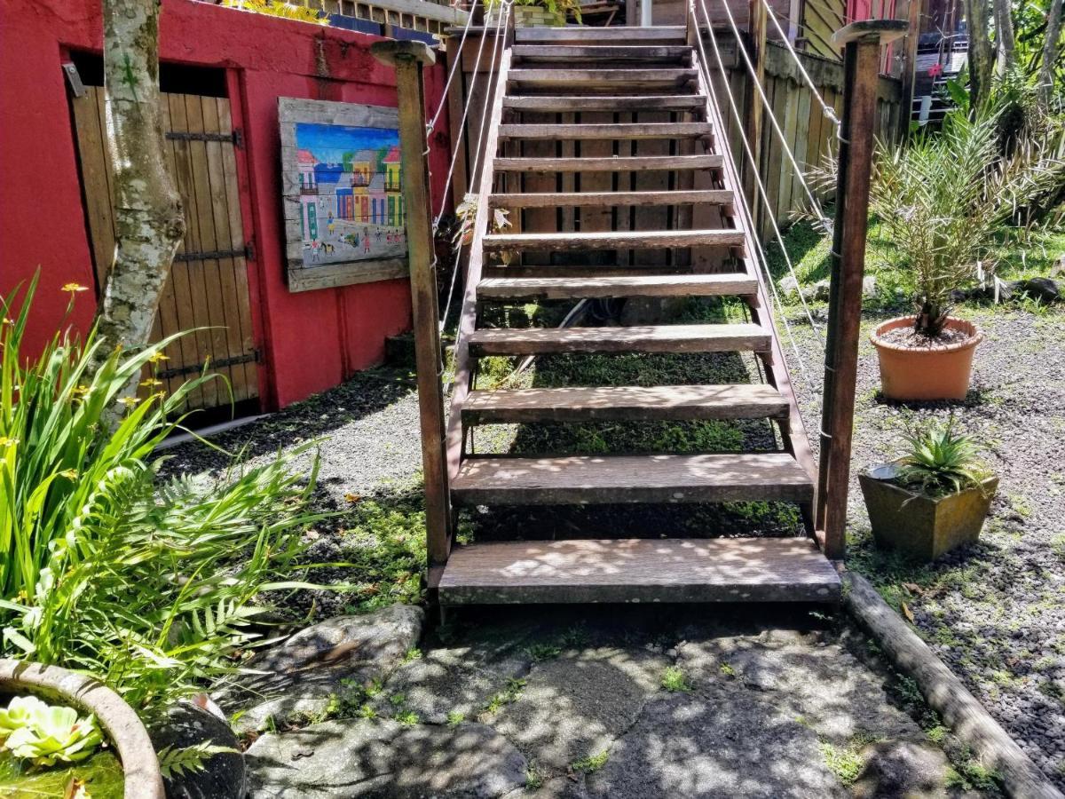 Les Bananes Vertes Ecolodges Saint-Claude Ngoại thất bức ảnh