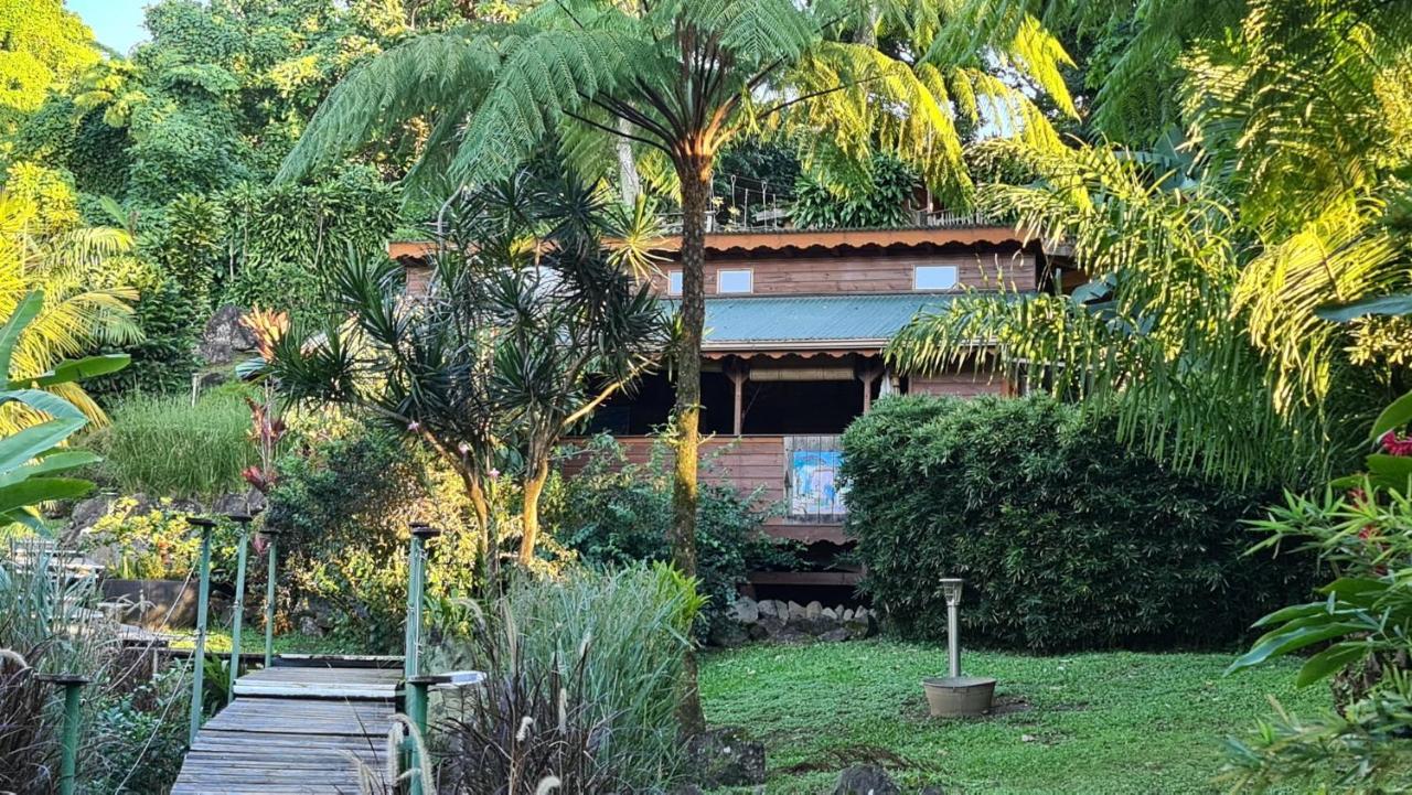 Les Bananes Vertes Ecolodges Saint-Claude Ngoại thất bức ảnh