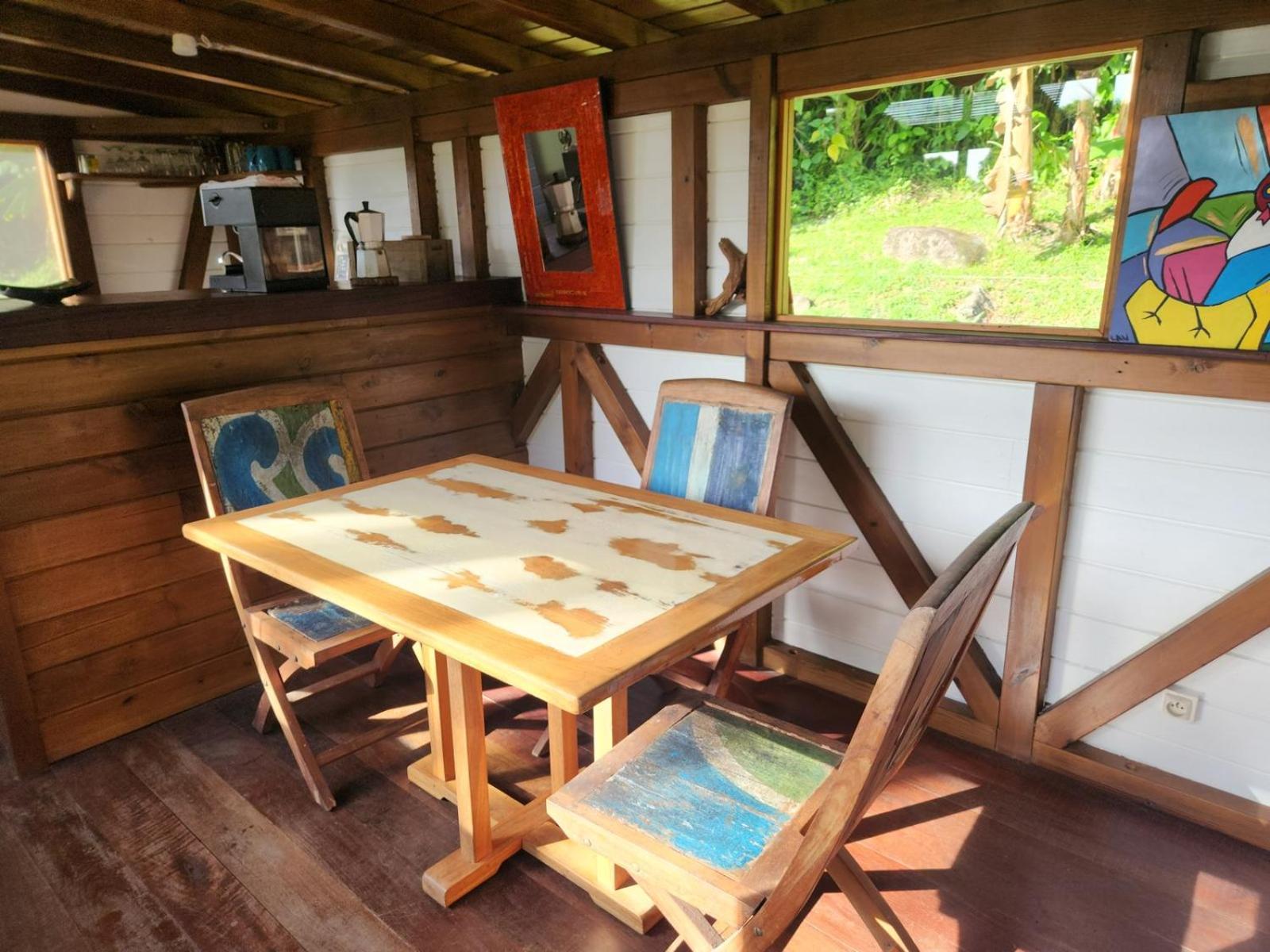 Les Bananes Vertes Ecolodges Saint-Claude Ngoại thất bức ảnh